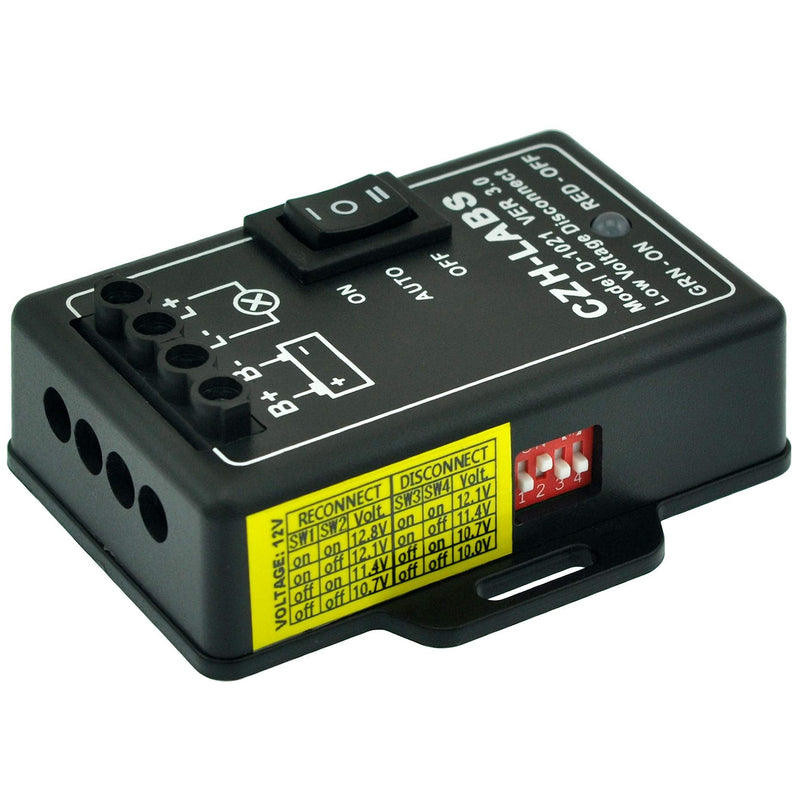 [Australia - AusPower] - CZH-LABS LVD Low Voltage Disconnect Module. (12V / 30Amp) 12V / 30Amp 