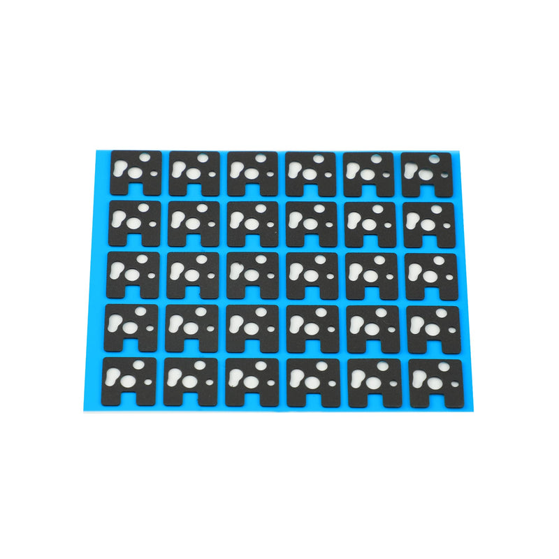 [Australia - AusPower] - PE EVA Poron Switch Pads Switch Buffer Foam for Hotswappable PCB Soldered PCB (Keysporon 120 PCS) Keysporon 120 PCS 