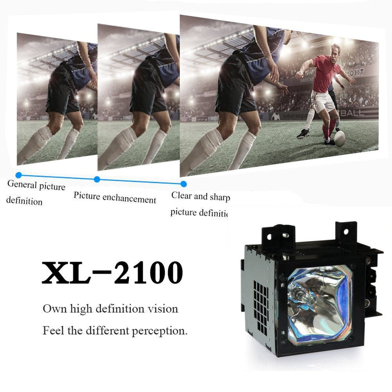 [Australia - AusPower] - XL-2100 Replacement Projector lamp Compatible Bulb with Generic housing for KDF 42WE655; KDF 50WE655; KDF 60XBR950; KDF 70XBR950;KF 42SX300U; KF 42WE610; KF 42WE620; KF 50SX300; KF 50WE610 