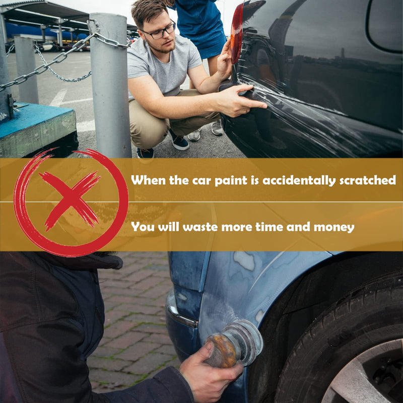 [Australia - AusPower] - Car Scratch Protector for Trunk Bike Rack, Anti-Scratch Anti-Collision Non-Slip Silicone Pads, Car Paint Protective Pads Car Tire Pattern Non-Slip, Bike Car Rack Accessories(8 Pack) 