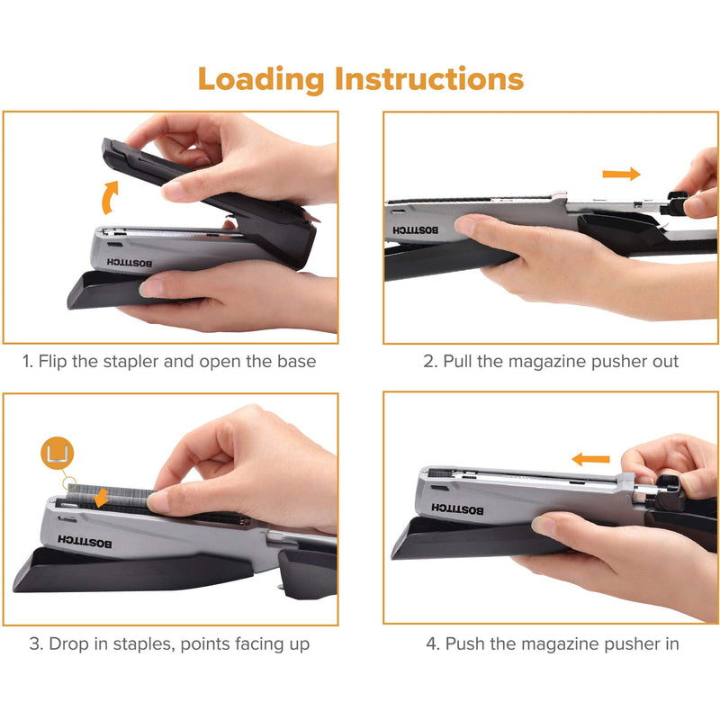 [Australia - AusPower] - Bostitch InPower Spring-Powered Desktop Stapler, Black (1100) 