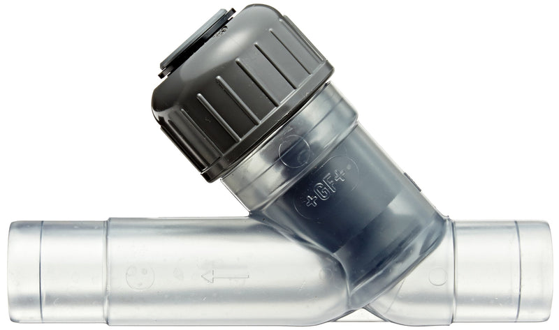 [Australia - AusPower] - GF Piping Systems-192304008 PVC Y Check Valve, Wye, EPDM Seat, EPDM Seal, 1" Spigot 6-13/16 Inches 192304008 