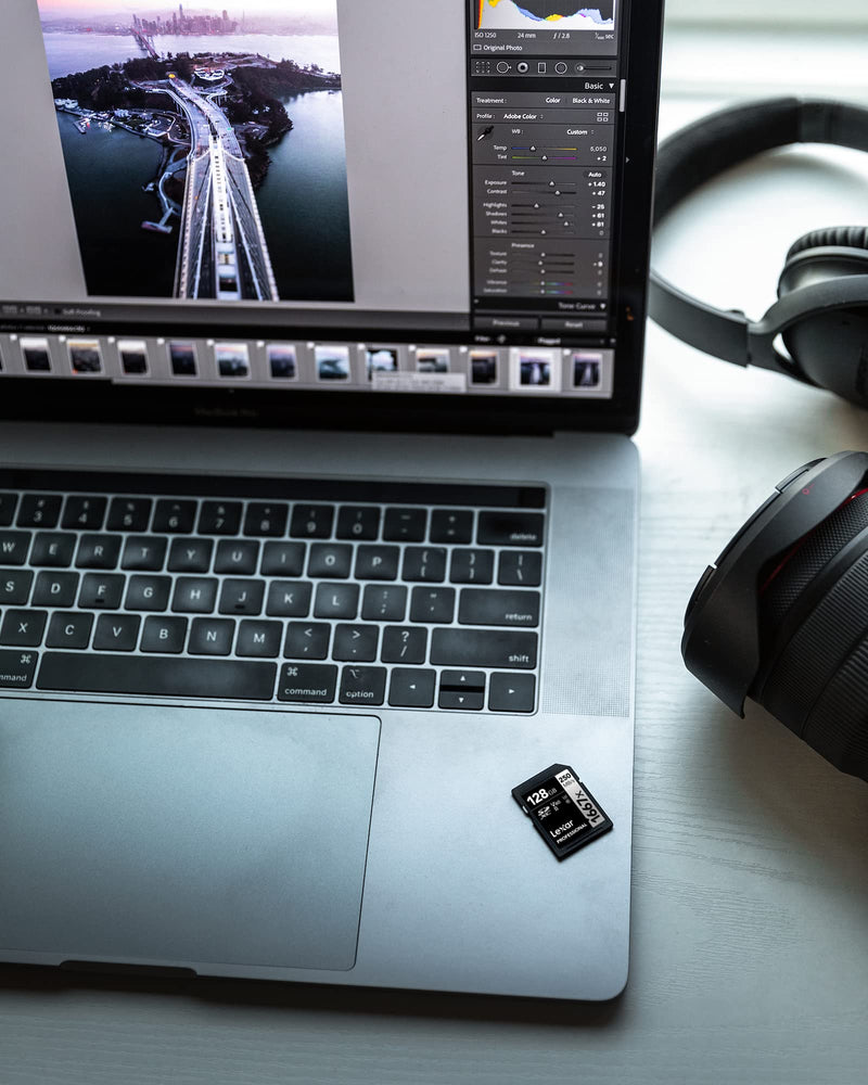 [Australia - AusPower] - Lexar Professional 1667x 128GB SDXC UHS-II Card, Up To 250MB/s Read, for Professional Photographer, Videographer, Enthusiast (LSD128CBNA1667) Single 