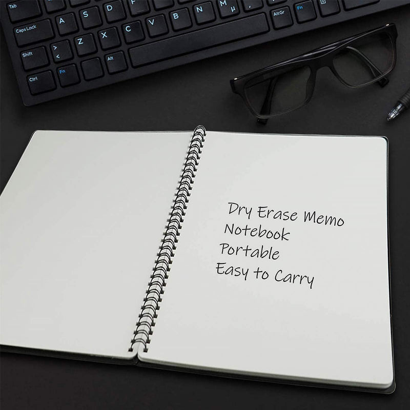 [Australia - AusPower] - NEWYES Dry Erase Notebook Whiteboard Notebook Everlasting Dry Erase Board Memo Size A6 