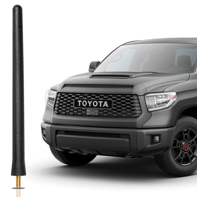 [Australia - AusPower] - KSaAuto Antenna for 2000-2021 Toyota Tundra 1995-2015 Toyota Tacoma, 7 inches Car Antenna Replacement for FM AM Reception, Flexible Rubber Antenna, Toyota Tundra Accessories 