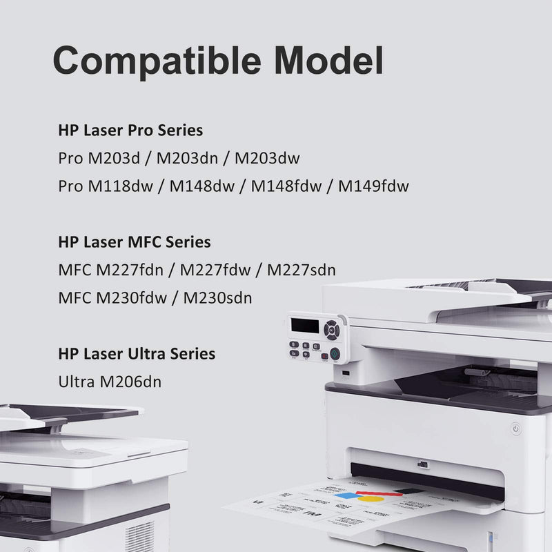 [Australia - AusPower] - MYTONER 32A Compatible Drum Unit Replacement for HP CF232A 32A for Laserjet Pro M203d M203dw M203dn M118 M148dw M148fdw M149fdw M227fdn M227fdw M230fdw Printer (Black, 1-Pack) 