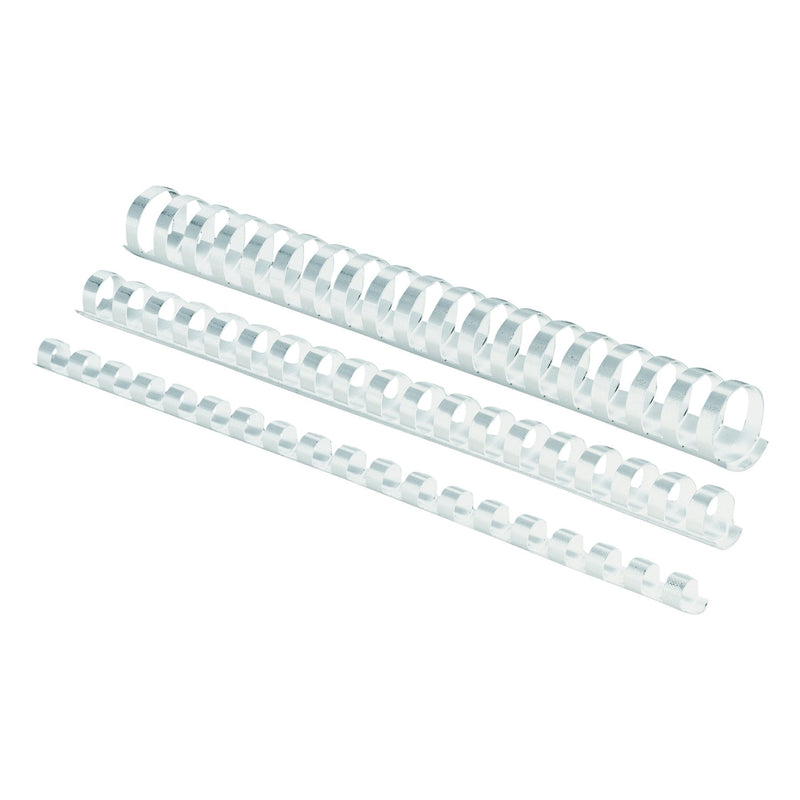 [Australia - AusPower] - Fellowes 52372 Plastic Comb Bindings, 1/2" Diameter, 90 Sheet Capacity, White (Pack of 100 Combs) 