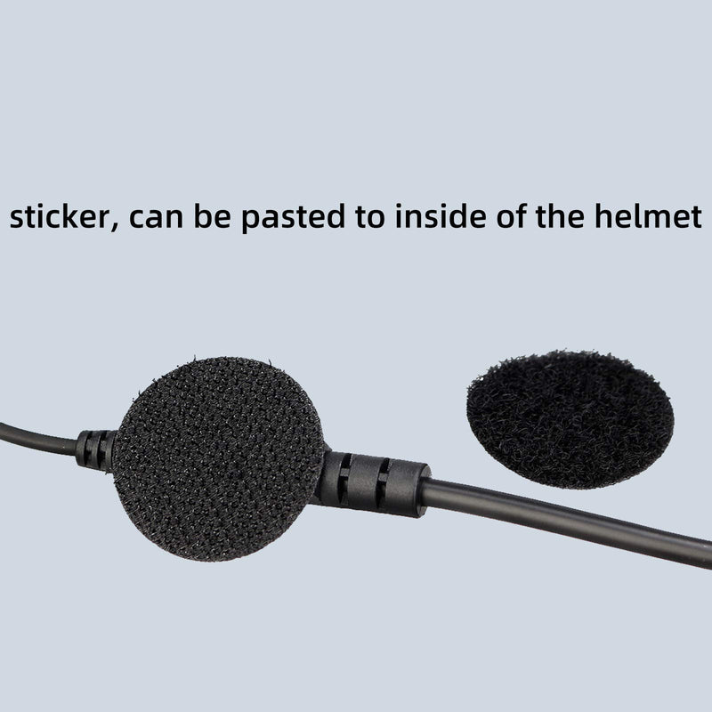 [Australia - AusPower] - Retevis Motorcycle Helmet Headset, Two Way Radio Earpiece for Retevis RT21 RT22 H-777 Baofeng UV5R 888S, with Finger PTT and Microphone (1 Pack) 