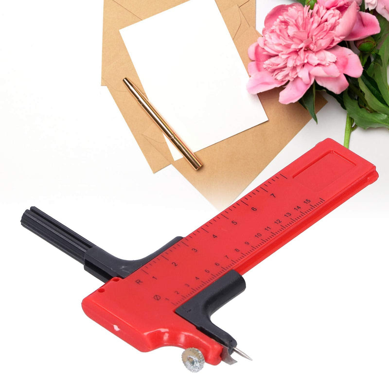 [Australia - AusPower] - Compass Cutter, Adjustable Trimmer Compass Circular Cutting Tool for Rotary Diameter from 10mm to 150mm Perfect Circles Film, Paper, Vinyl, Rubber, etc. 