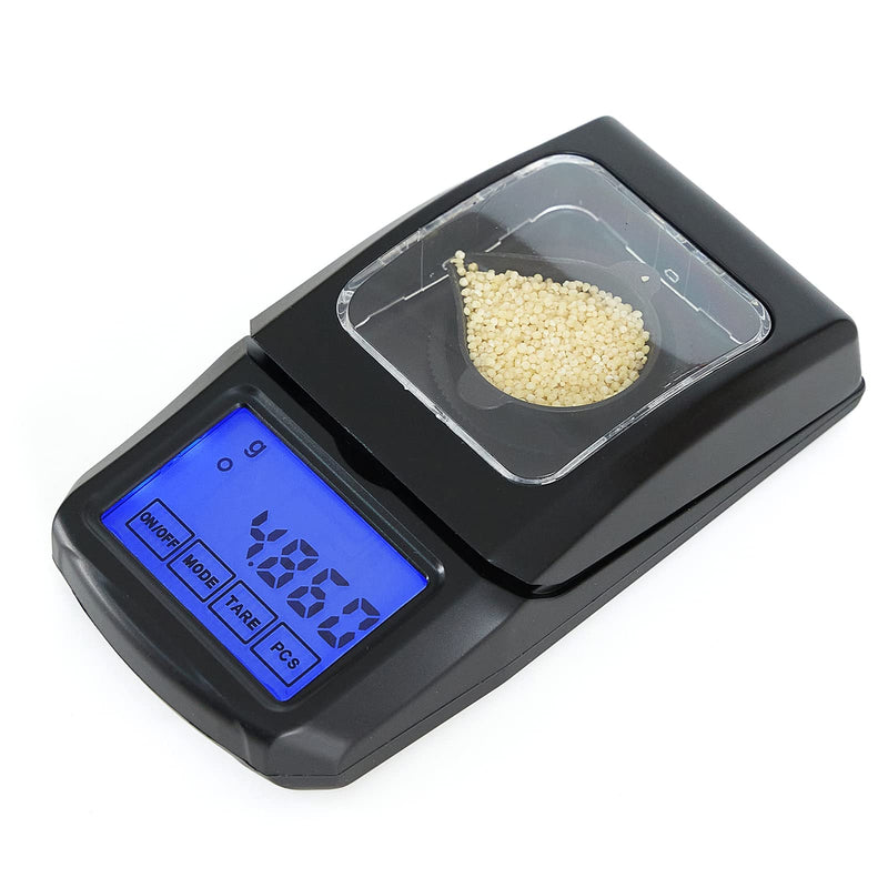 [Australia - AusPower] - MINGLISCALE Portable Precision Digital Milligram Scale 20g x 0.001g, Digital Milligram Jewelry Scale, Gems Scale, High Precision Multifunction Lab Scale 