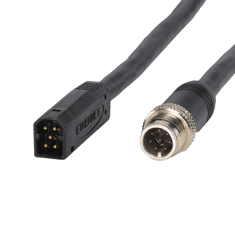 [Australia - AusPower] - Humminbird 720074-1 AS EC QDE 700 Series Ethernet Adapter Cable Black, 30 Feet 