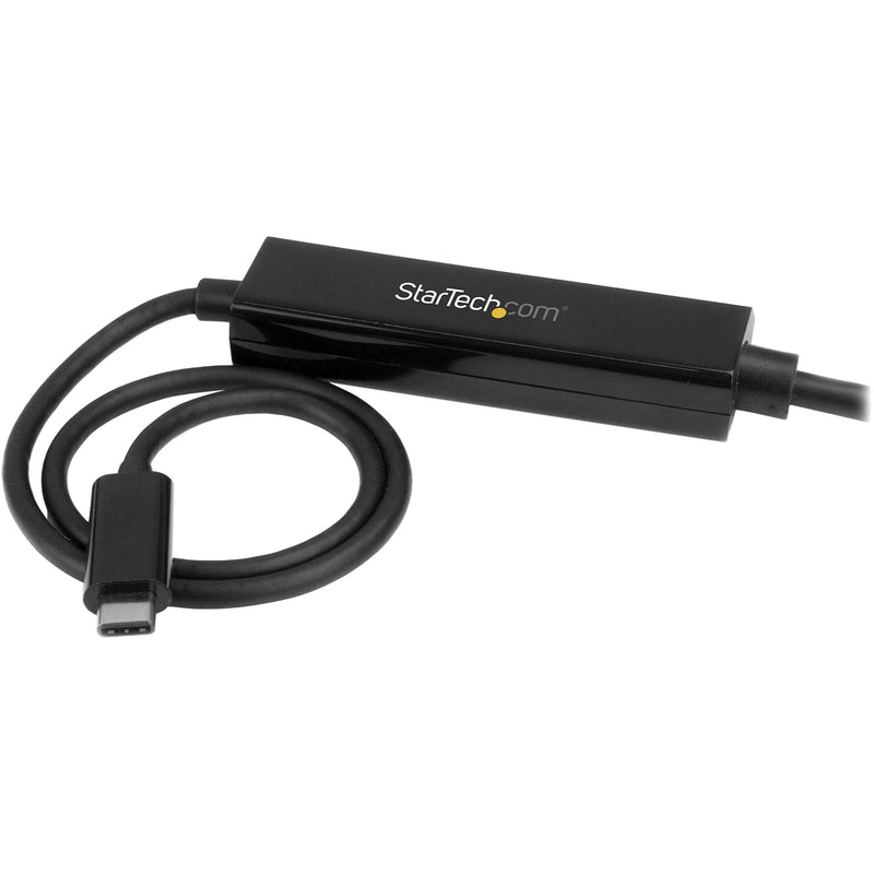 [Australia - AusPower] - StarTech.com 3ft/1m USB C to VGA Cable - 1920x1200/1080p USB Type C to VGA Video Active Adapter Cable - Thunderbolt 3 Compatible - Laptop to VGA Monitor/Projector - DP Alt Mode HBR2 (CDP2VGAMM1MB) 3.3 feet 