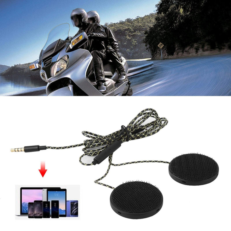 [Australia - AusPower] - Qii lu Motorcycle Helmet Headset Headphone Speakers Support Hands-free Calling 