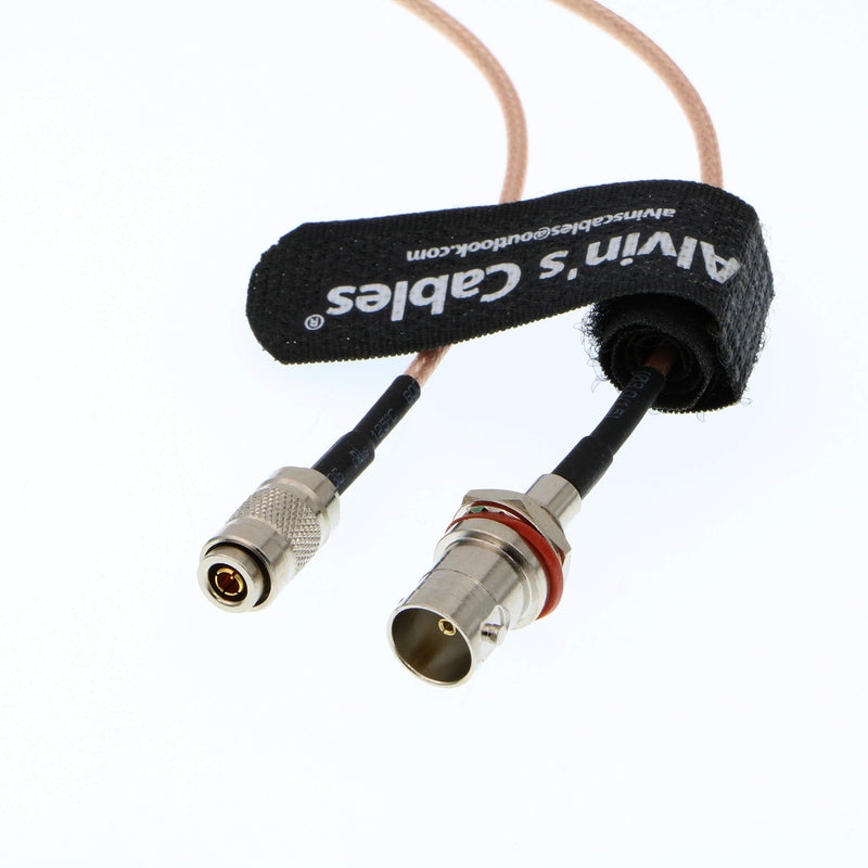 [Australia - AusPower] - Alvin's Cables BNC Female to DIN 1.0 2.3 Male RG179 Cable 75 Ohm for Blackmagic 30CM 