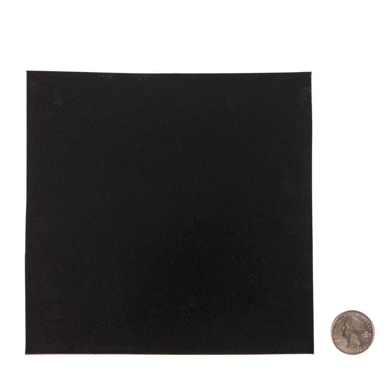 [Australia - AusPower] - Isolate It!: Sorbothane Acoustic and Vibration Thin Film Square (0.080 x 6 x 6") with 3M Adhesive 60 Duro - 1 Sheet 