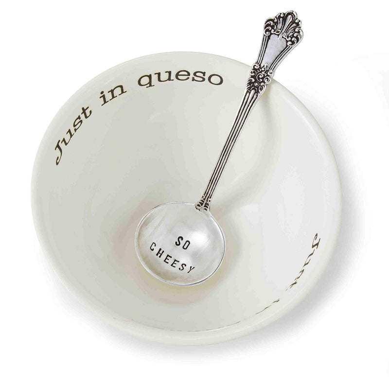 [Australia - AusPower] - Mud Pie Just in Queso Dip Set, White 