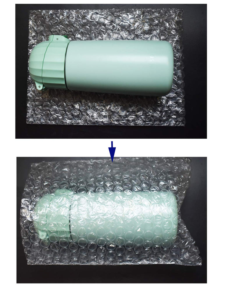 [Australia - AusPower] - 100Pack 6x8 Inch Bubble Out Bags Bubble Pouches Wrap Cushioning Packaging Bags, Double-Side Premium Small Bubble Out Pouch for Moving, Shipping, and Storage 6"x8" 
