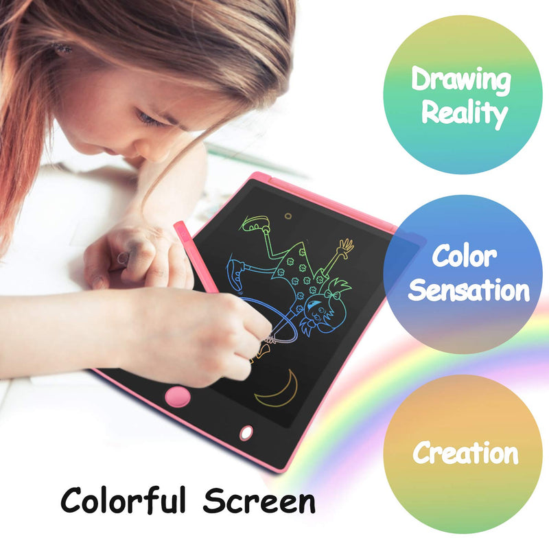 [Australia - AusPower] - ORSEN LCD Writing Tablet, Colorful Doodle Board Drawing Pad for Kids, Drawing Board Writing Board Drawing Tablet, Educational Christmas Boys Toys Gifts for 2 3 4 5 6 Year Old Boys, Girls 