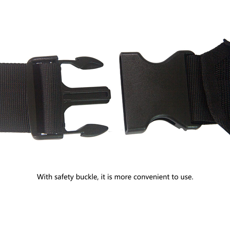 [Australia - AusPower] - KkaFFe Gait Belt with Handles, Transfer Belt for Elderly, Patient Gait Belts, Transfer Belt Assist, Gait Belts for Seniors, Upgraded Using Rubber Handles (Dblue) Dblue 