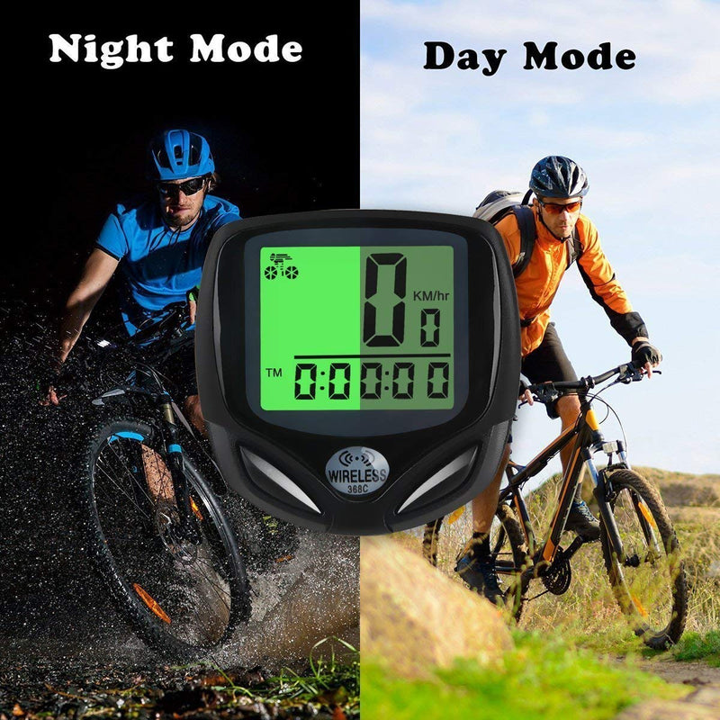 [Australia - AusPower] - SY Bicycle Speedometer and Odometer Wireless Waterproof Cycle Bike Computer with LCD Display & Multi-Functions by YS 