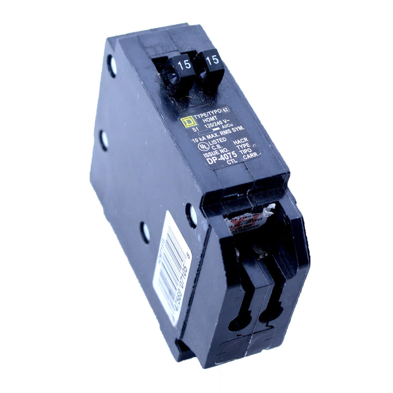 [Australia - AusPower] - SQUARE D HOMT1515 TYPE HOMT HOMELINE 1P 15 AMP TANDEM DUPLEX CIRCUIT BREAKER 