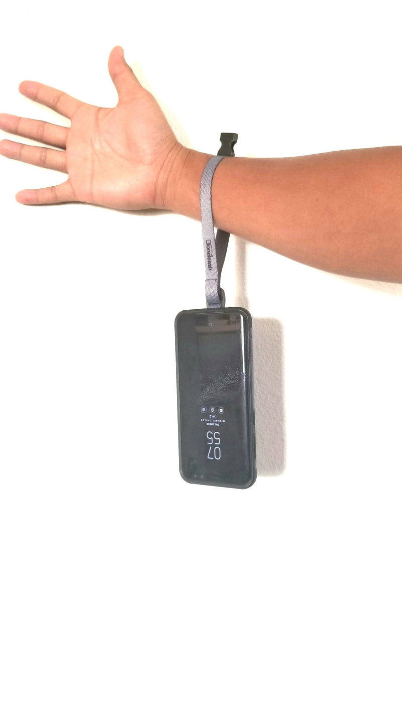 [Australia - AusPower] - foneleash Phone Lanyard 3-in-1 Neck Wrist and Hand Strap Tether (COSMIC GALAXY) PURPLE 