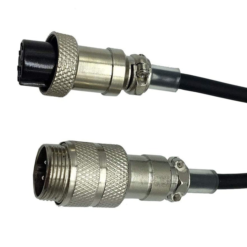[Australia - AusPower] - Dreamworth Microphone 8 Pin Mic Extension Cable Male to Female Compatible with Kenwood Mic MC-60 MC-90 Mc-60A Yaesu MD-100 MD-200 MD-1 M-1 Icom SM-50 SM-30 