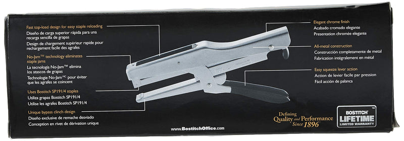 [Australia - AusPower] - Bostitch P3 Chrome Plier Stapler (BOSP3CHROME) 