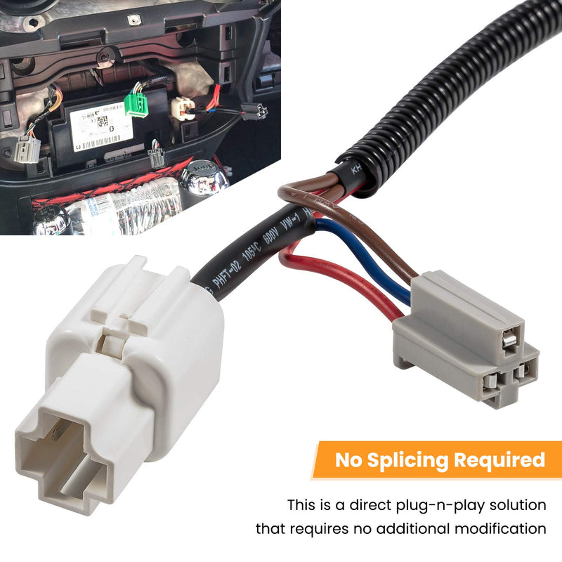 [Australia - AusPower] - 12 Volt Power Adapter for 2018-2020 2021 2022 Jeep Wrangler JL JLU Unlimited & Gladiator JT & for 1999-2018 Jeep Wrangler JK JKU TJ Unlimited 