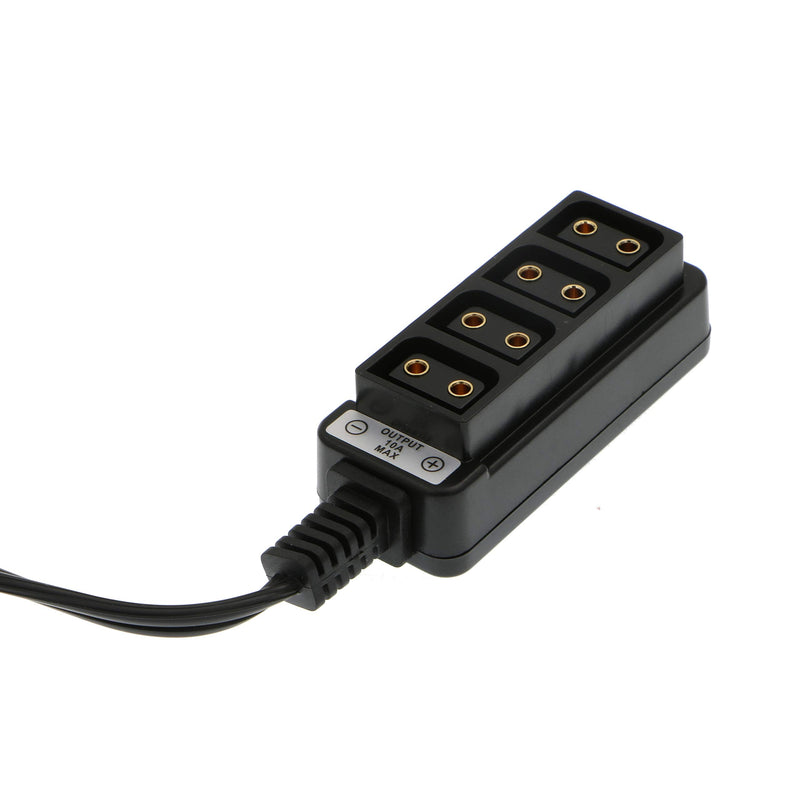 [Australia - AusPower] - Alvin's Cables D-tap Splitter Cable D-tap Male to 4 Port Dtap Female Power Supply for V-Mount Camera Battery P-tap Power Hub 60cm| 23.6inches 60cm/23.6in 1 to 4 
