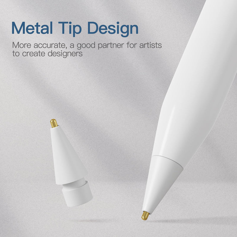 [Australia - AusPower] - 4 Pack Compatible with Apple Pencil Tips,Never Wear Design 