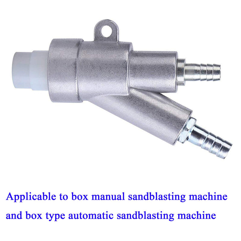 [Australia - AusPower] - Jewboer Sand Blaster Gun Kit, Sandblaster Sandblasting Gun for Blast Cabinet with Boron Carbide Nozzle (6MM) 6MM 