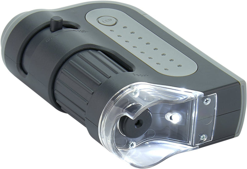 [Australia - AusPower] - Carson MicroBrite Plus 60x-120x Power LED Lighted Pocket Microscope Set of 4 