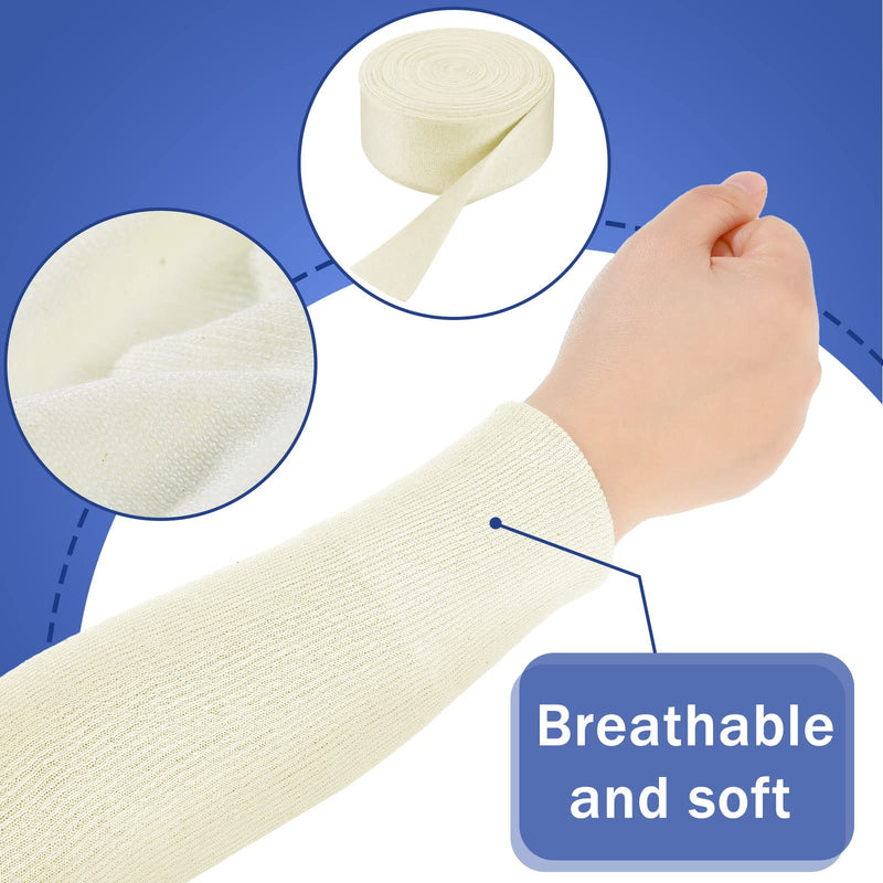 [Australia - AusPower] - Economy Cotton Stockinette Tubular Bandage Comfortable Arm Leg Knee PreWrap for Pre-Splinting or Casting Fabrication Tubular Arm Stocking Elastic Tube Bandage(2.95 Inch x 11 Yard) 2.95 Inch x 11 Yard 