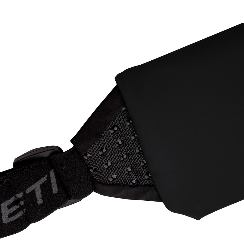 [Australia - AusPower] - Fitletic Zipless Running Belt, Waist Pack for Women & Men Easy-Access Travel Pouch Workout Bag with Grippers No-Bounce Sport Fanny Pack Phone Holder for iPhone 13, 12 Pro Max, Galaxy S21, Pixel 6 Black 