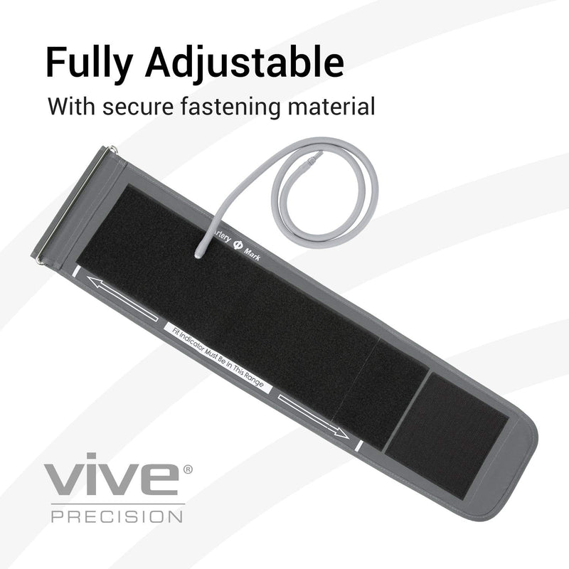 [Australia - AusPower] - Vive Precision Replacement Cuff - for Automatic Blood Pressure Monitor and Digital Machine - Sized for Upper Arm Circumference 15 to 24 Centimeters - for Adults, Seniors, Elderly (Small) Small (Pack of 1) 