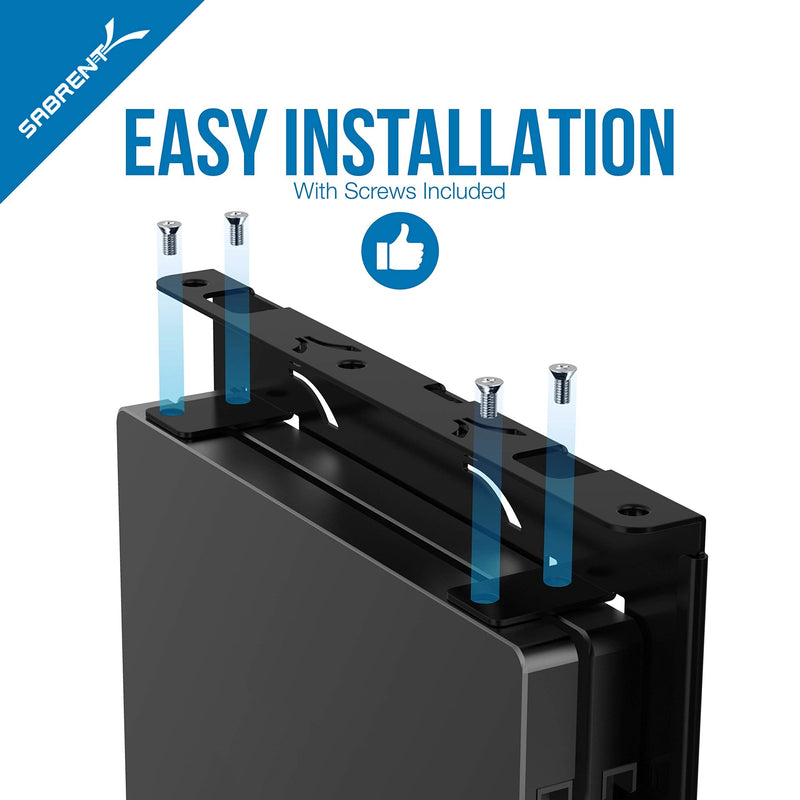 [Australia - AusPower] - Sabrent 3.5-Inch to x2 SSD / 2.5-Inch Internal Hard Drive Mounting Kit [SATA and Power Cables Included]+ USB 3.0 to SSD/SATA/IDE 2.5/3.5/5.25-INCH Hard Drive Converter with UL Power Supply & LED Acti 