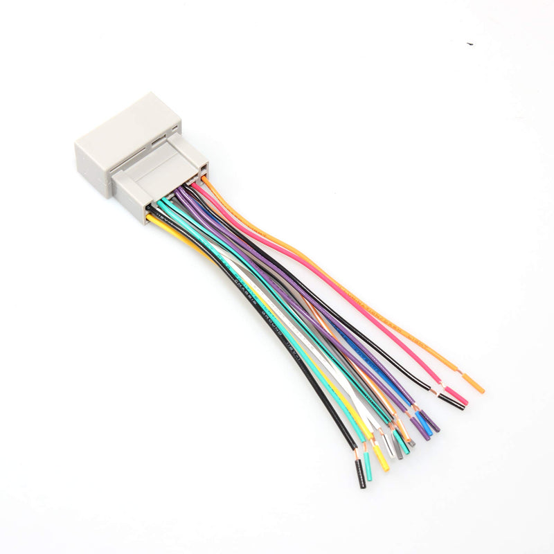 [Australia - AusPower] - RED WOLF for Select Honda Acura/Odyssey/Fit/Insight/CR-V 2009-2016 Stereo Radio Wiring Harness + Antenna Adapter Cable Connector 