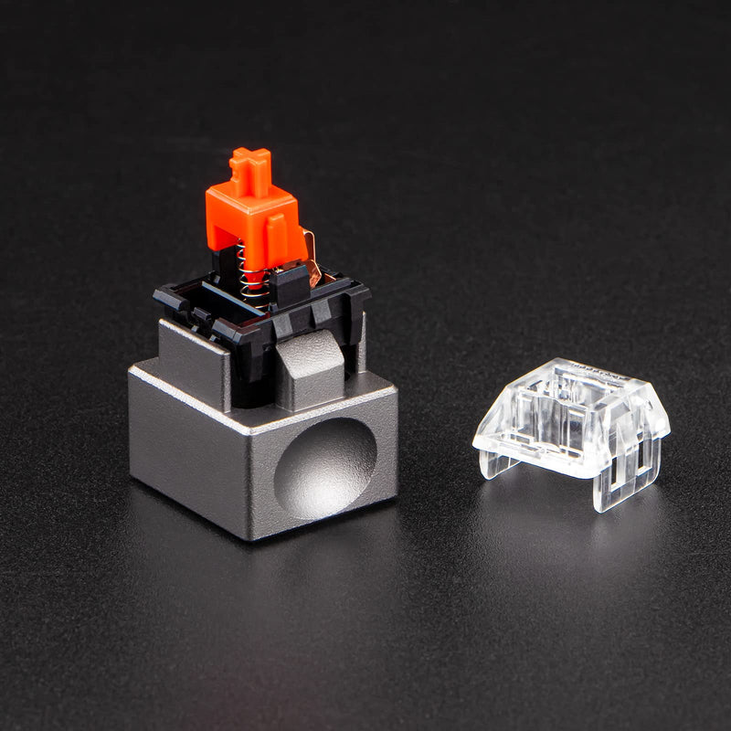 [Australia - AusPower] - New Fashion Kingdom Metal Switch Opener Mechanical Keyboard Keycaps Lubricate Aluminum for Kailh - Gray Kailh Switch Opener 