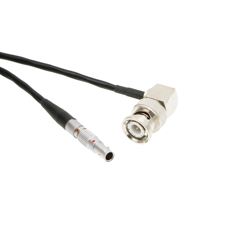 [Australia - AusPower] - Uonecn TIME Code Cable for Zoom F8 4 Pin Male to Right Angle BNC for Red Epic Scarlet. 