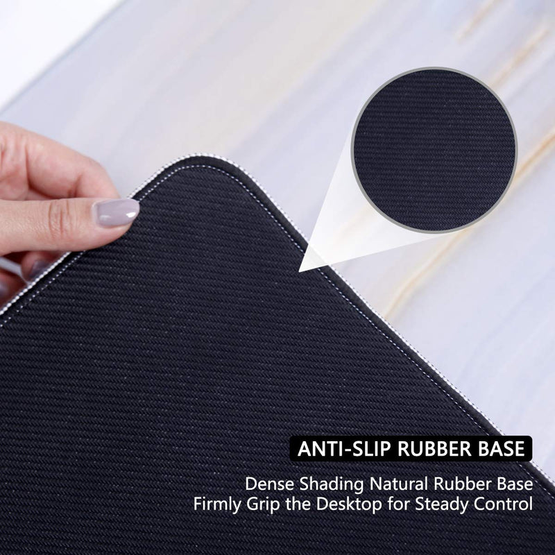 [Australia - AusPower] - Large Mouse Pad,Geometric Pattern Desk Mat XXL Extended Gaming Mouse Pad Non-Slip Keyboard Pad for Laptop Computer Home Office Accessories Geometric C 