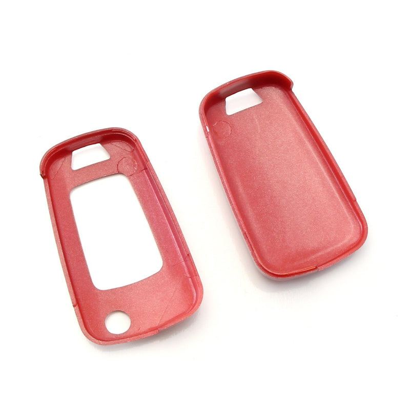 [Australia - AusPower] - iJDMTOY Exact Fit Glossy Red Smart Key Fob Shell Cover Compatible With Chevrolet GMC 3 4 or 5 Buttons Folding Key Fob (Camaro Cruze Malibu SS Spark Volt, etc) 
