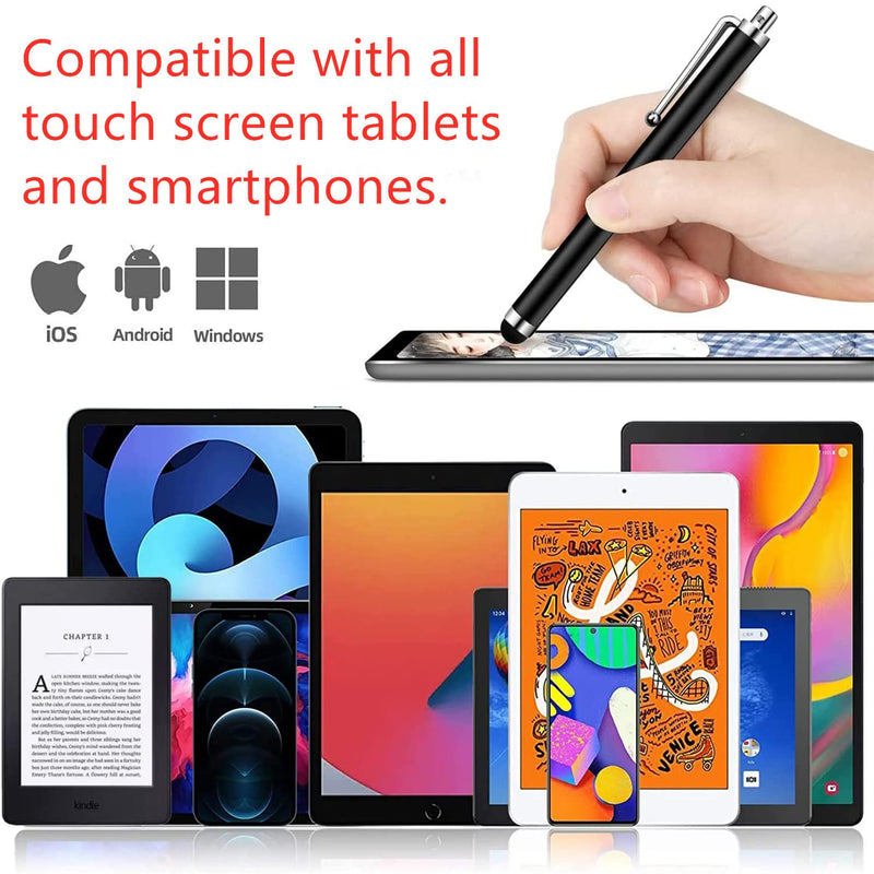 [Australia - AusPower] - ANRANK SP3115AK 3 Pack Stylus Pens for Touch Screens iPad iPhone Tablets Samsung Galaxy All Universal Touch Screen Devices 