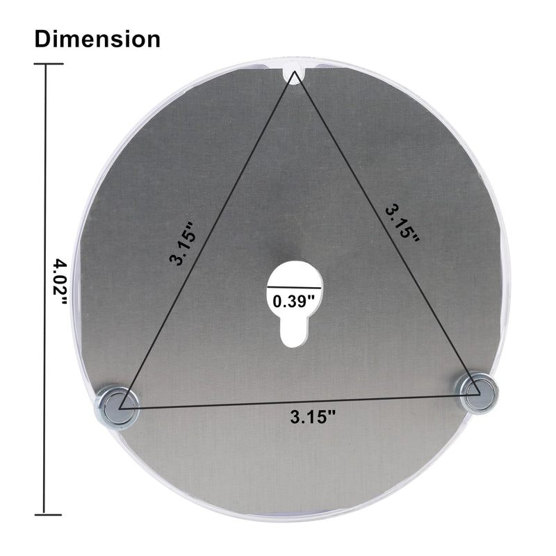 [Australia - AusPower] - ULIKELED 4â€œ 18W Color Changeable Ceiling Fan LED Light Replacement, 3000K/4000K/5000K Selectable Ceiling Fan LED Light Kit, Dimmable LED Retrofit Kit for Flush Mount Ceiling Lights 