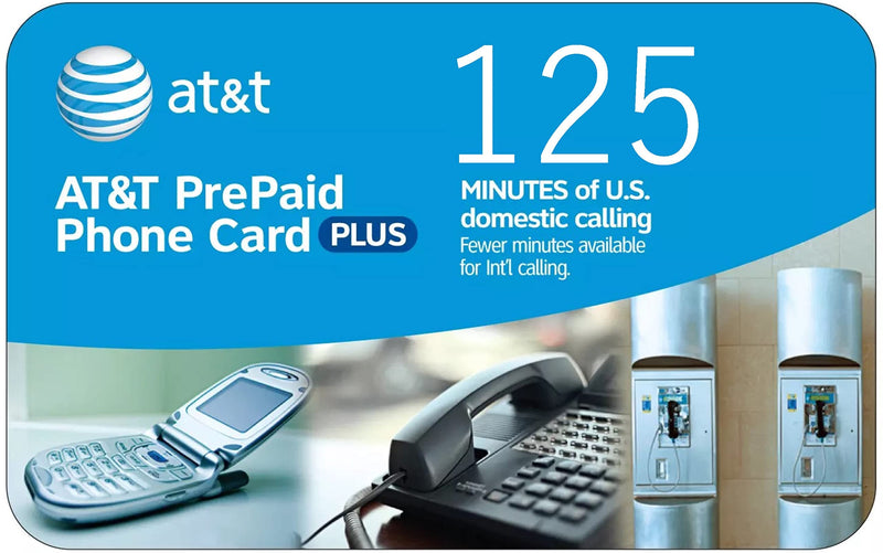 [Australia - AusPower] - At&t Prepaid Phone Card - 125 Min. 