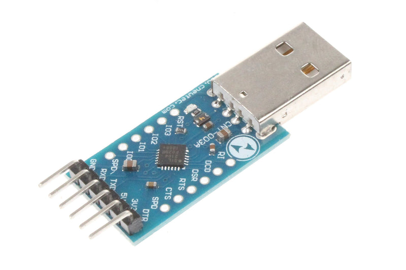 [Australia - AusPower] - NOYITO CP2104 Serial Converter USB 2.0 to TTL UART Serial Adapter Module with Cables (Pack of 2) 