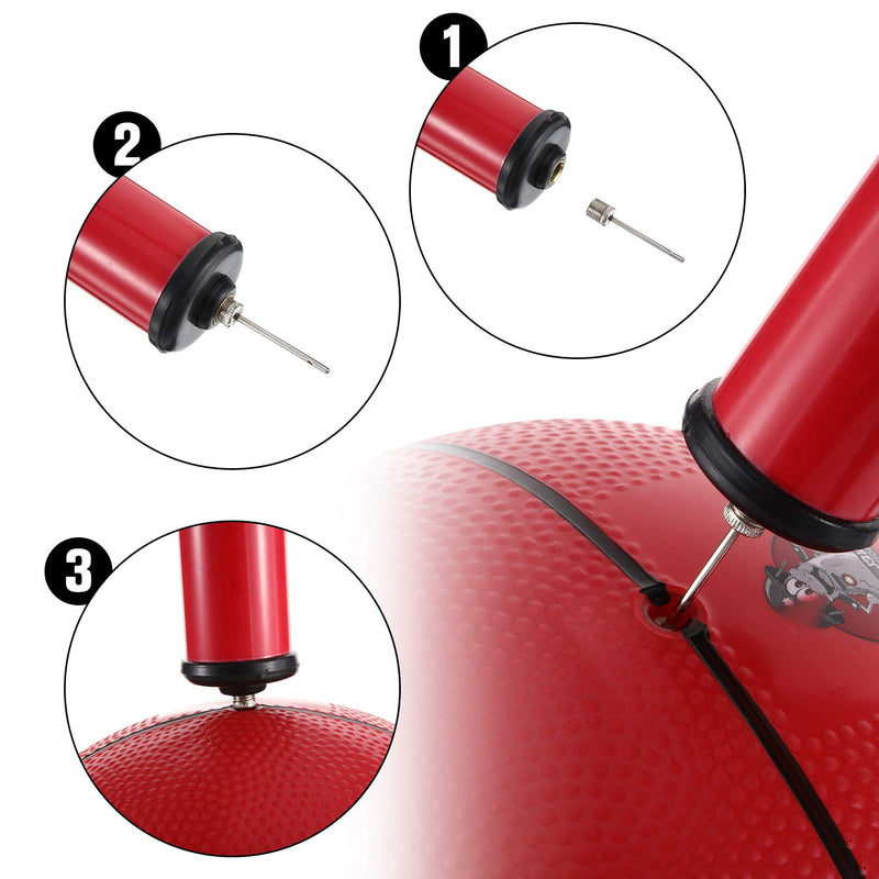 [Australia - AusPower] - WILLBOND 100 Pack Basketball Pump Needles Ball Pump Inflation Needles Air Pump Needles with Storage Box for Sports Balls, Football Basketball Soccer and Volleyball 