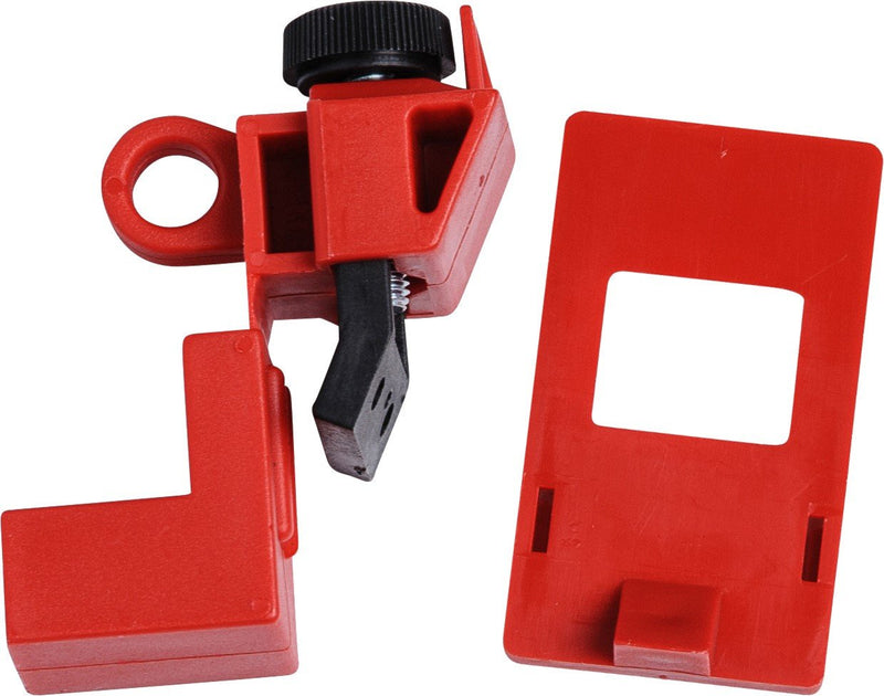 [Australia - AusPower] - Brady Clamp-On Breaker Lockout for 120/277V - 65396,Red 1 