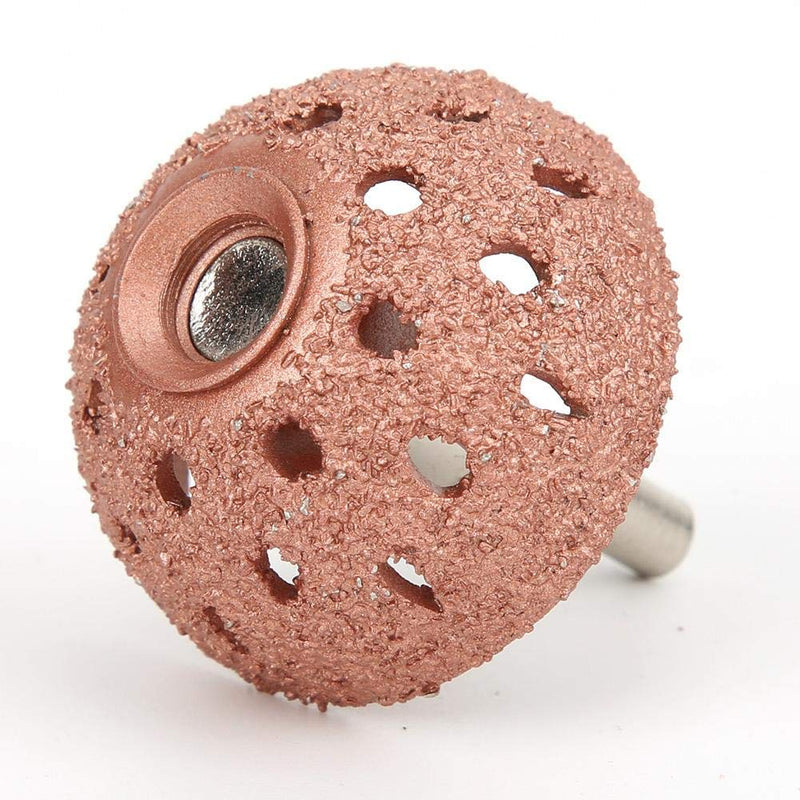 [Australia - AusPower] - 2Pcs Tungsten Buffing Wheels, Bowl Type Grinding Head Tungsten Steel Buffing Wheel for Tire Repair,Grinding Pad Grinder Power Tool Accessories 