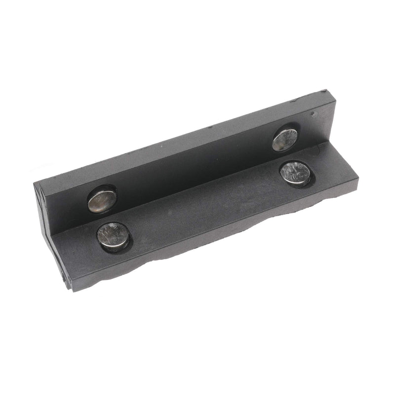 [Australia - AusPower] - DEF 4" Vise Jaws Pads with magnetic, Soft Vice Jaws Cover, Multi-Purpose Protector for Any Metal Bench Vice, Set of 2, inch, Black Medium 